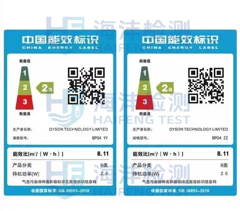 空气净化器能效等级检测